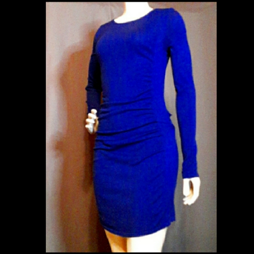 Blue Sweater Dress by Express
